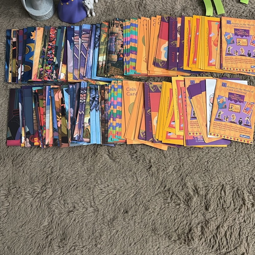 1996 Burger King & 1997 McDonald’s Hunchback of Notre Dame Toys & Skybox Cards - Picture 16 of 16